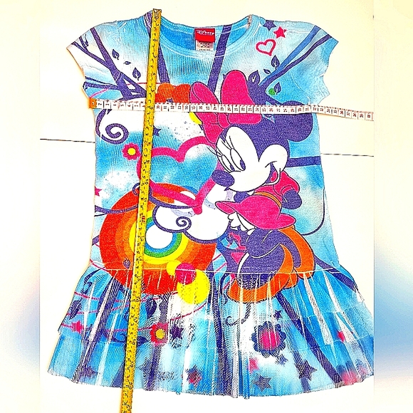 Disney Minnie-Mouse Toddler Dress with 3 layers mesh size 6 - Picture 10 of 11